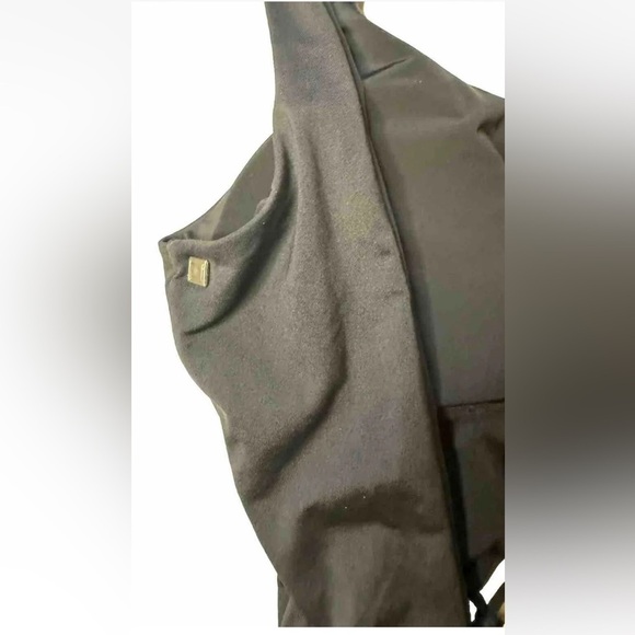 NWT Dolce Vita One Piece Swimsuit XS Macramé Cutout Black Bathing Suit Vacation - Picture 8 of 12